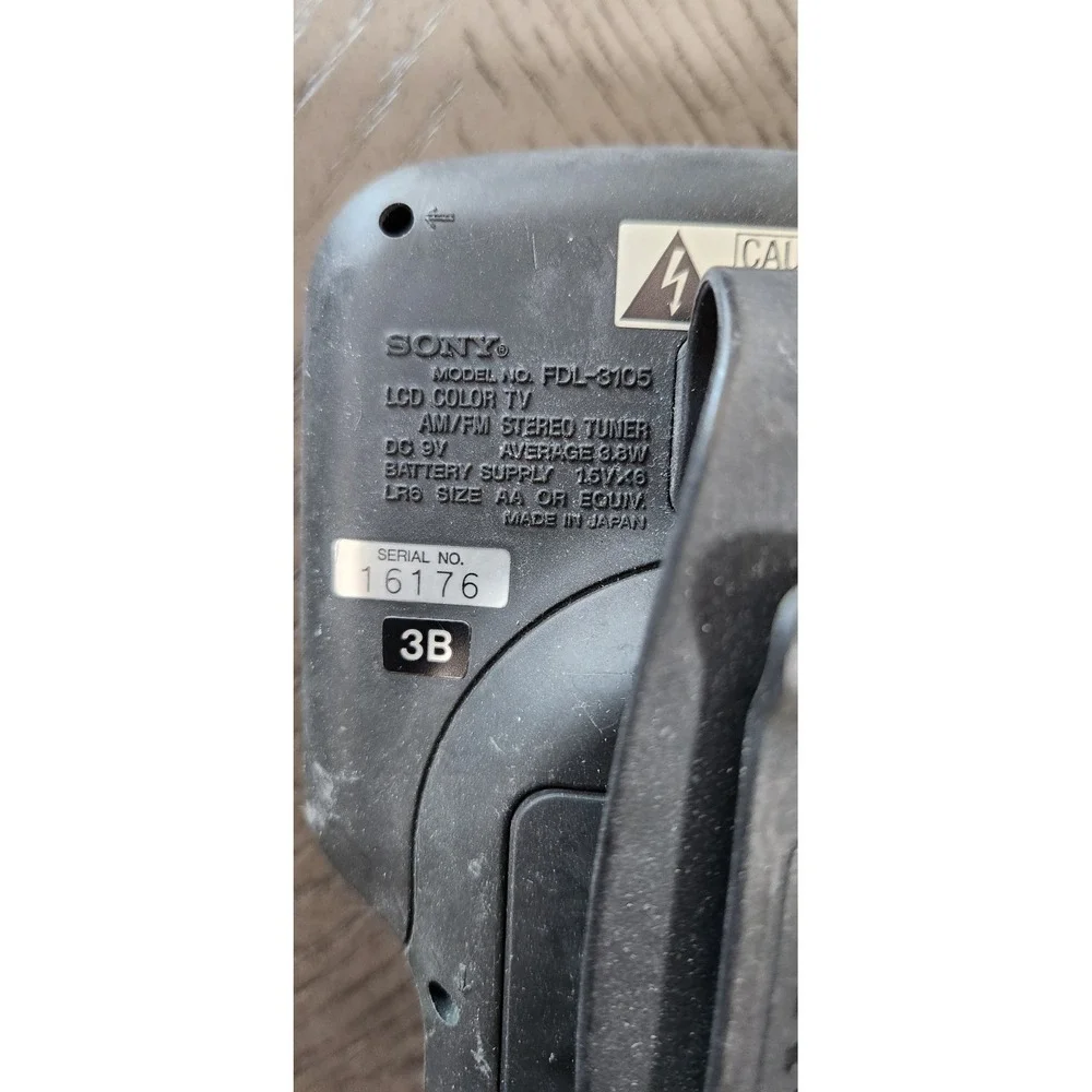 Sony Color Watchman -‎ FDL-3105